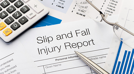 Slip and Fall Injury Report